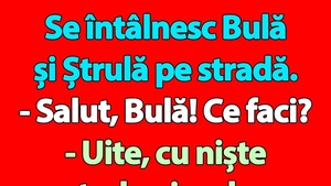 BANC | Bulă și Ștrulă se întâlnesc la Piața Sudului