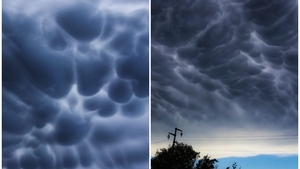 Imagini spectaculoase pe cer în Gorj! Fenomenul petrecut în Târgu Jiu a stârnit interesul cercetătorilor