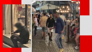 Tinerii se droghează liniștiți în Centrul Vechi din București. Imagini incredibile surprinse într-una dintre cele mai frecventate zone ale Capitalei