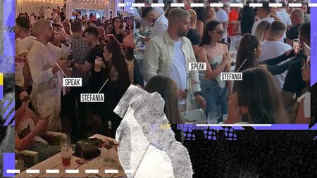 Speak și Ștefania, ”aroganțe” cu șampanie și mult dans!