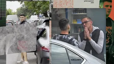 Cosmin Cernat și Mario Fresh, întâlnire de gradul 0 pe străzile din Capitală. „Ginerele” Andreei Esca a surprins pe toată lumea cu ținuta sa