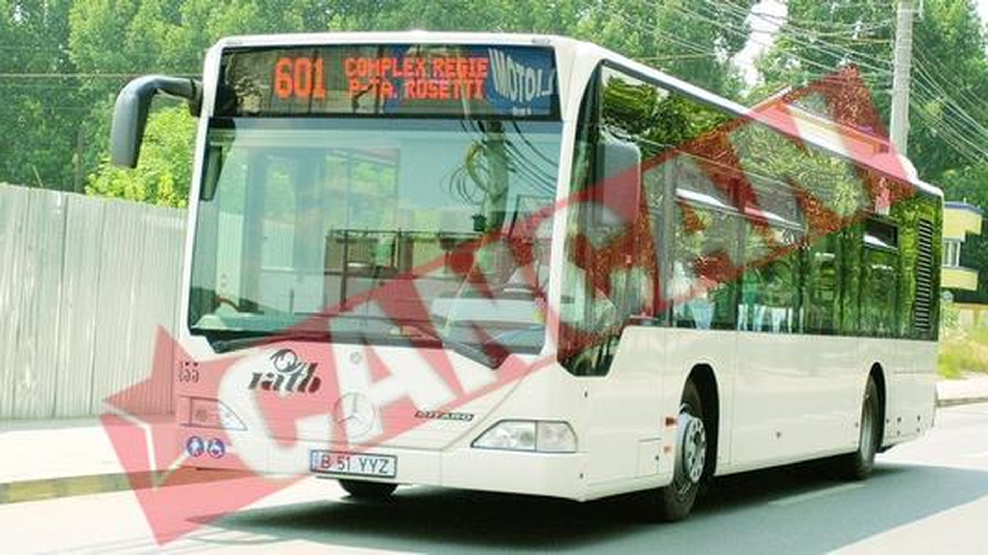 Haos in transportul public