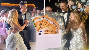 Cât a mers darul la nunta Andreea Bălan cu Victor Cornea. Pentru unii români, pare o avere