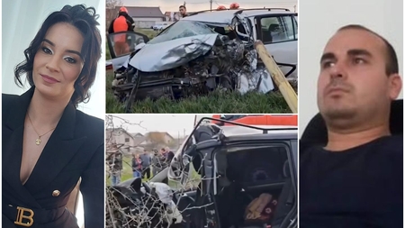 Filmul tragediei din Lumina. Primele imagini cu momentul accidentului în care Nicoleta și Valentin și-au pierdut viața