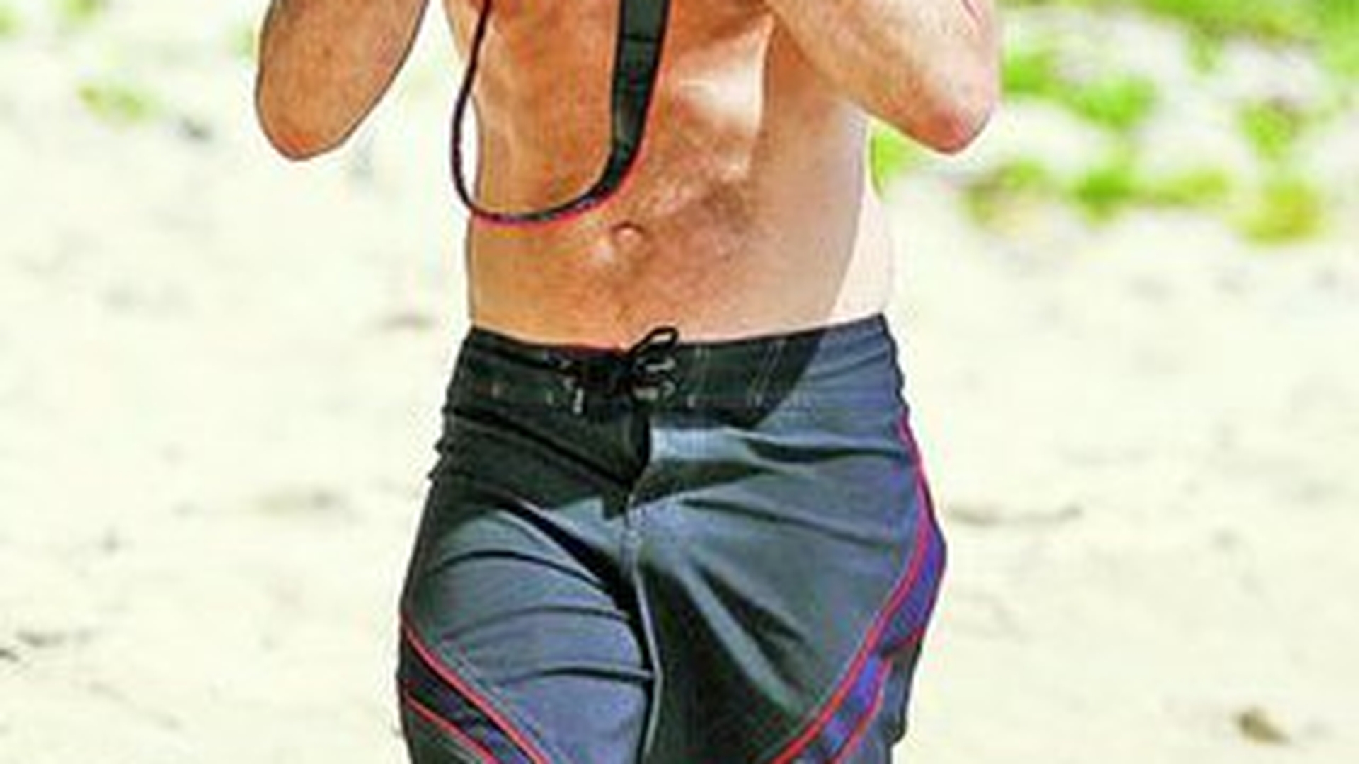 Jon Bon Jovi e in vacanta. Face sport si se joaca