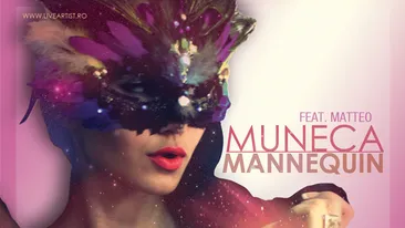 VIDEO Matteo colaboreaza cu o artista misterioasa. Poarta masca venetiana pe fata!