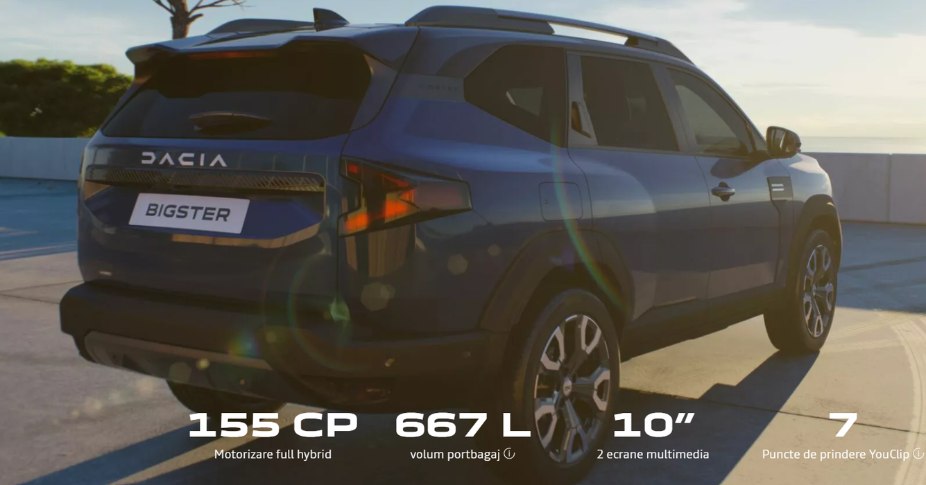 Dacia Bigster, prezentată oficial / Foto: Dacia