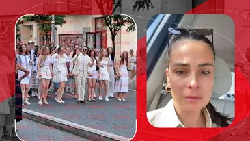 Adrian Sînă s-a zbenguit pe pietonală cu o mână de puștoaice! Cum l-am filmat pe artist în timp ce zvonurile divorțului de Anca Serea au luat amploare
