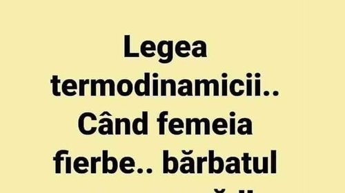 BANC | Legea termodinamicii în relația de cuplu