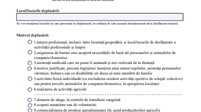 Declarația pe propria răspundere devine, din nou obligatorie. Iată cum arată!