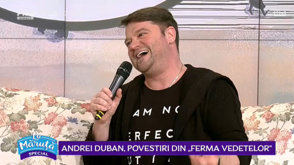 Andrei Duban, mărturisiri după ce a ieșit din „Ferma vedetelor”: „Am dormit foarte mult trei în pat, cu Patrizia și cu soția. Am devenit mai liber”