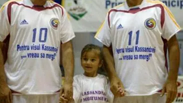 Kamara va intra pe teren alaturi de Gica Hagi si Generatia de Aur!