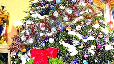 Craciun rosu-alb-albastru la Washington