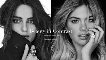 Catrinel Menghia, alaturi de Kate Upton, intr-o campanie pentru un brand de bijuterii din SUA