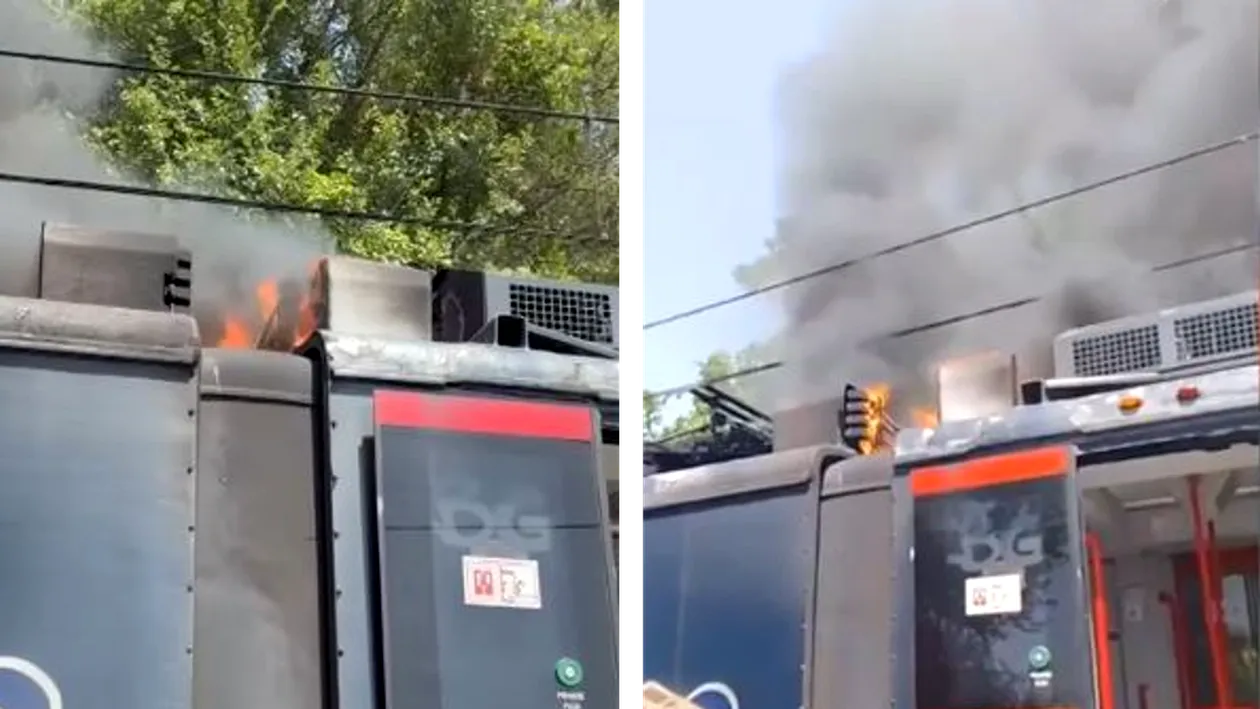 Clipe de groază pentru turiștii din Italia: un tren a luat foc! 2 români fac dezvăluiri cutremurătoare: ”Oamenii au început să se panicheze”