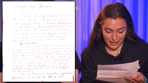 Ce scrisoare a primit Alexia Eram de la Mario Fresh, la America Express. Detaliul intim "scăpat" de iubitul fiicei Andreei Esca