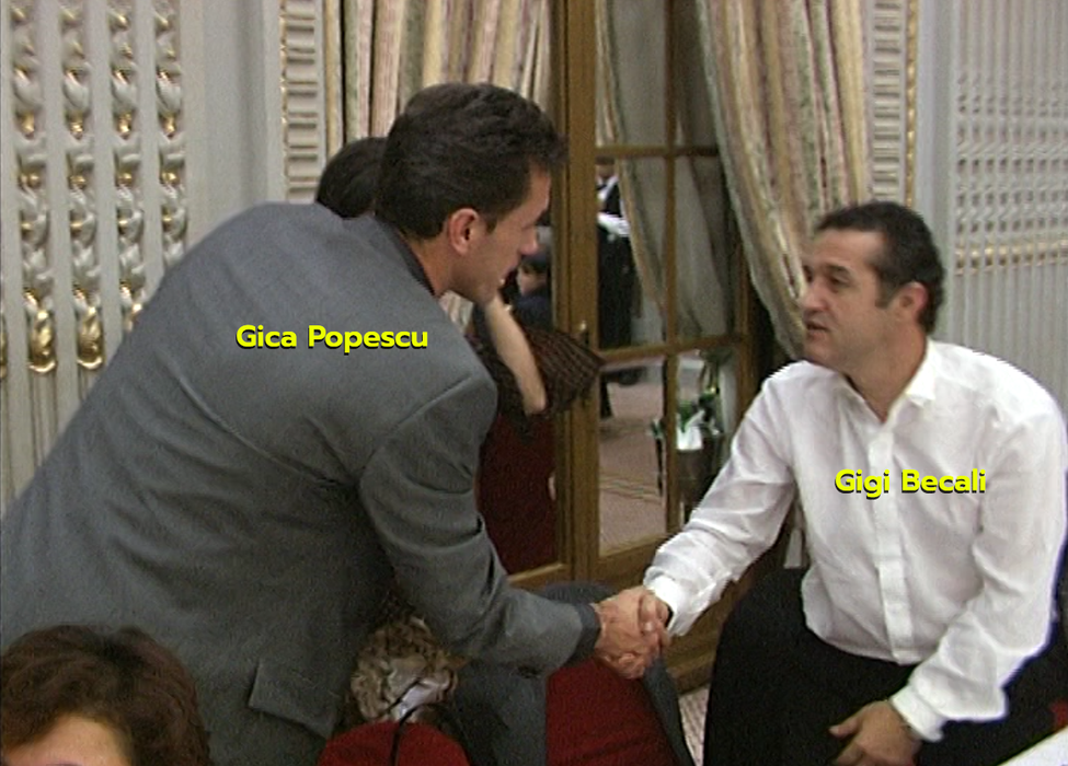 De la botezul fiicei lui Gigă Popescu nu puteau lipsi Gigi Becali și soția sa, Luminița (SURSA FOTO: CANCAN.RO)