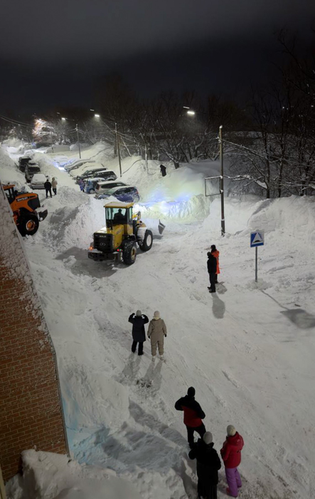 Ninsoare extremă în Rusia. Sursa foto: Profimedia