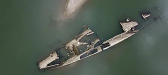 O navă istorică iese la iveală în Serbia, pe măsură ce Dunărea seacă