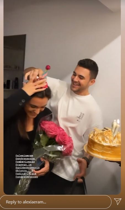 Alexia Eram a avut parte de o surpriză în miez de noapte! Cum a așteptat-o Mario Fresh