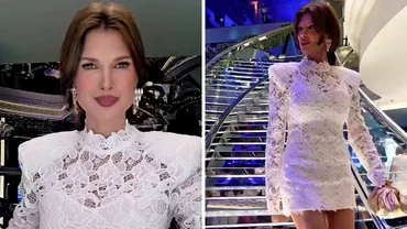 Cât costă rochia purtată de Monica Bîrladeanu în croaziera de sărbători. Soția lui Valeriu Gheorghiță nu s-a uitat la bani