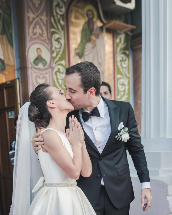 Andreea Răducan și soțul său/ Sursa foto: Facebook