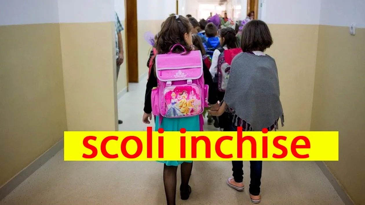 Lista școlilor închise in Romania între 6 - 10 mai. Ministerul Educației a anunțat