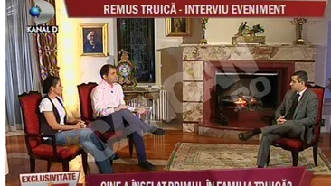 VIDEO Interviu eveniment cu Remus Truica! Milionarul povesteste cum fetele lui ii turnau sampanie in pahar amantului mamei lor inca dinainte de divort!