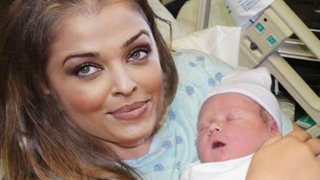 Internautii au trucat o poza cu Aishwarya Rai si bebelusa ei
