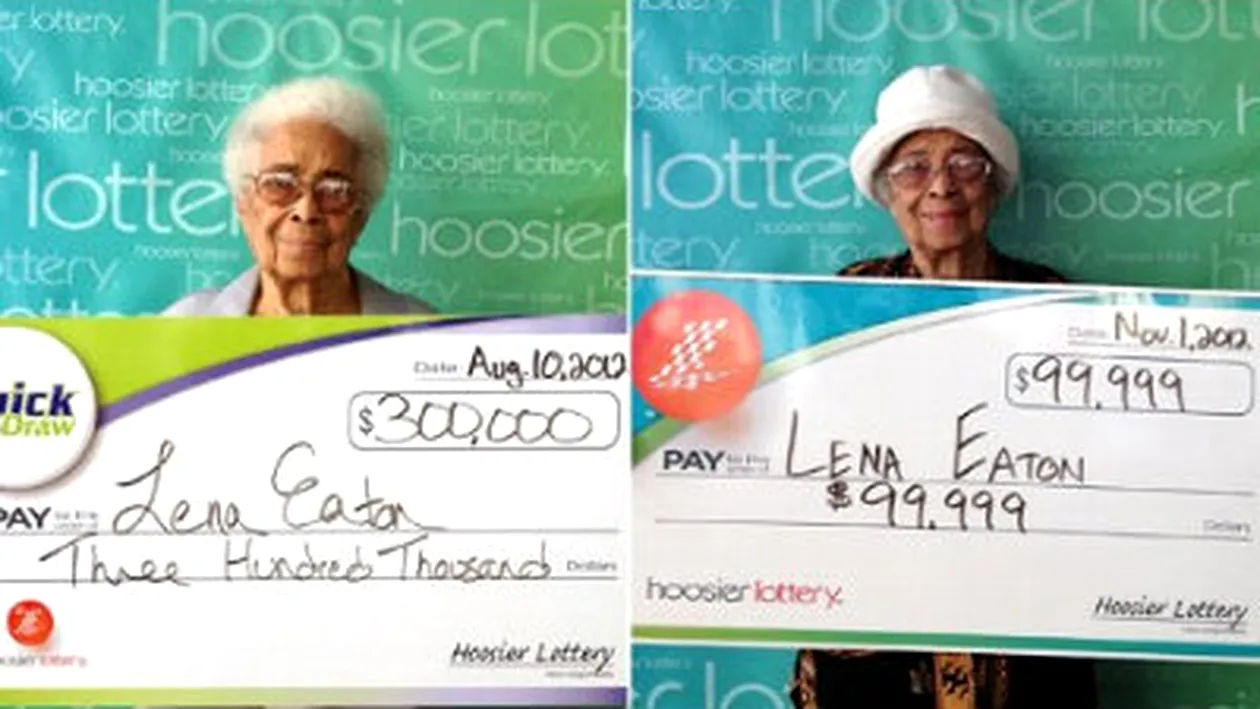 Niciodată nu e prea târziu! O bătrână de 91 de ani a câştigat de două ori la LOTO, în decursul a două luni