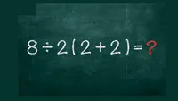 Test de inteligență pentru matematicieni | Calculați 8:2(2+2)