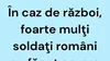 BANCUL ZILEI | În caz de război
