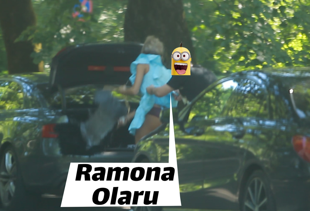 ”Minionul” i-a ridicat  fustița în parc sexoasei asistente