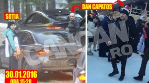 Dan Capatos, deghizat la petrecerea din varful muntelui