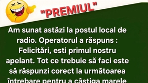 Bancul sfârșitului de săptămână | Premiul de la radio