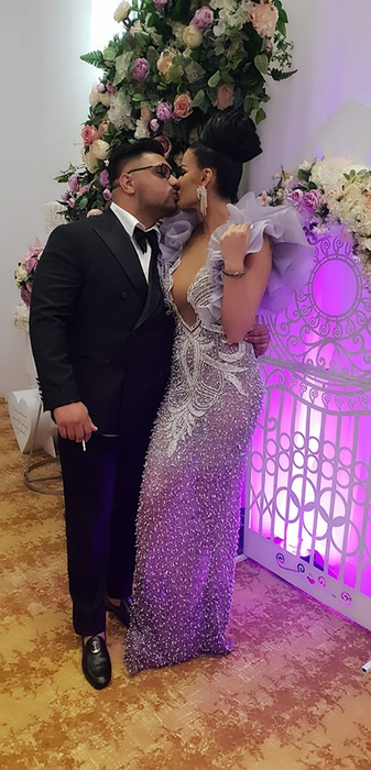 Fardin Amet, un temut interlop din București, alături de partenera sa