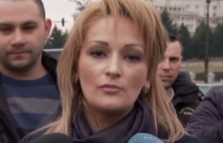 Gabriela Lucuțar, acum 9 ani / Foto: Captură Video