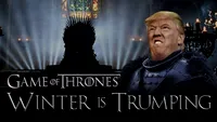 Imaginea anului, cu Donald Trump: și-a făcut poster din Game of Thrones! Unde îl folosește VIDEO