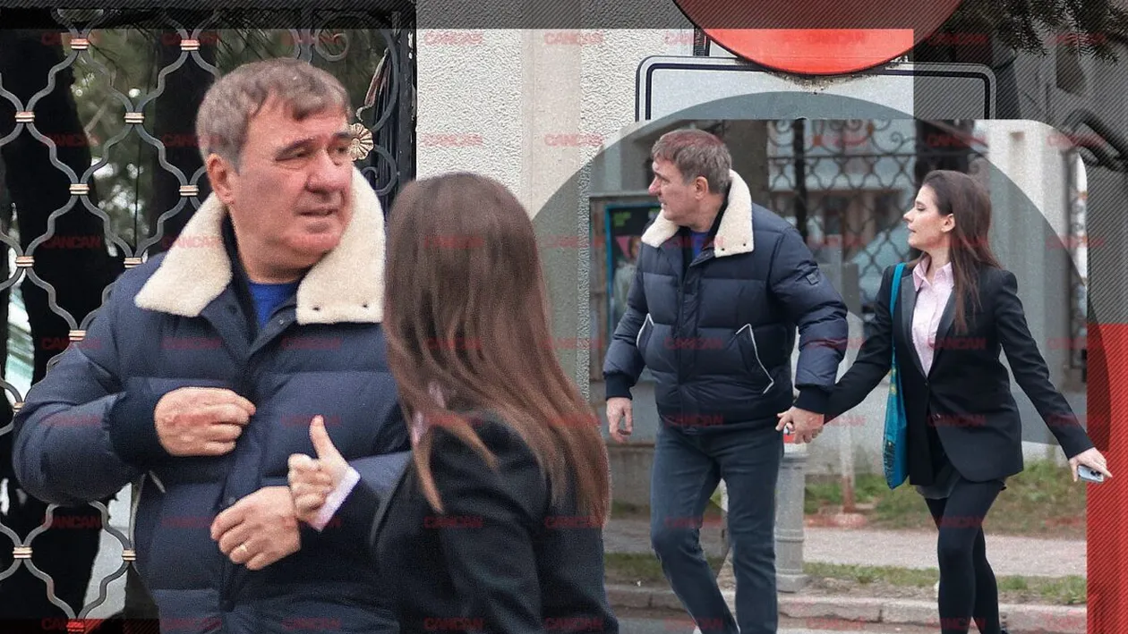 Kira Hagi și „Regele” au „driblat” traficul, după un sprint ca pe teren. Moment „de suflet” tată–fiică