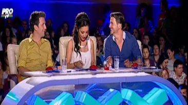 Un concurent care a revenit la Romanii au talent i-a inchis gura lui Mihai Petre! Mi-ati tras-o!