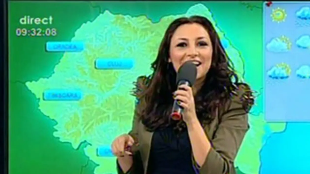Andra a prezentat rubrica Meteo! Vezi ce sfaturi i-a dat Roxana Vancea si daca s-a descurcat!