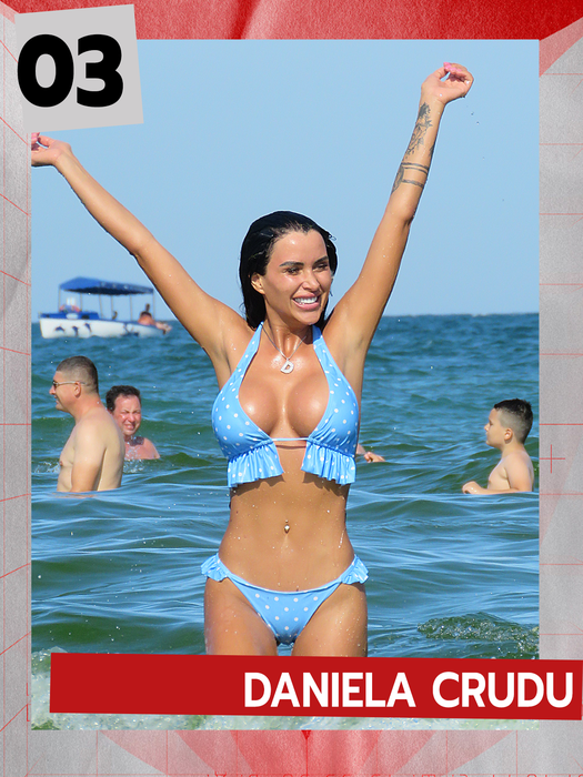 TOP 50 cele mai jucăușe fete care se zbenguie pe plajă. Ce locuri ocupă Antonia, Ramona Olaru, Roxana Ilie, Lora sau Cristina ICH
