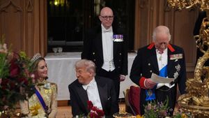 Momentul în care Kate Middleton a început să plângă, în timpul vizitei lui Donald Trump. Imagini emoționante