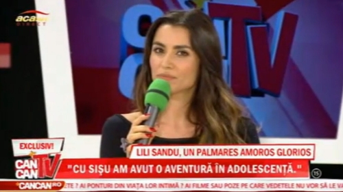 Vezi ce ai pierdut aseara la CANCAN TV! Lili Sandu a vorbit despre fostii ei iubiti si despre intalnirile cu Gerard Butler