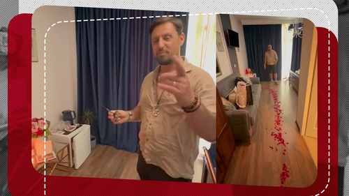 Surprize, surprize pentru Daniel Pavel! Soția a pus totul la cale: l-a „urcat” în mașină și… “Nu a ştiut unde mergem”