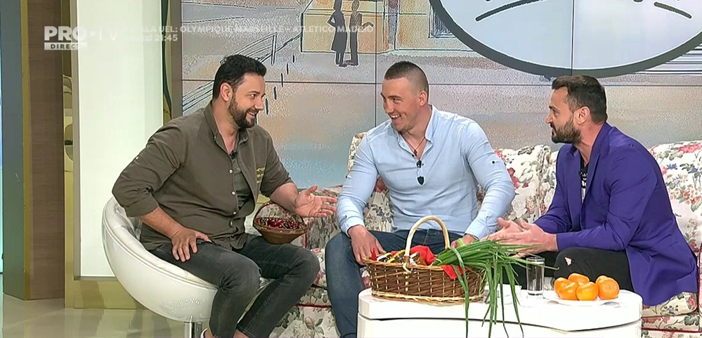 Cătălin Măruță, 
Bogdan Năstase și Ionuț Cucu, doi dintre foștii concurenți de la "Gospodar fără pereche". Sursa foto: captură Pro TV