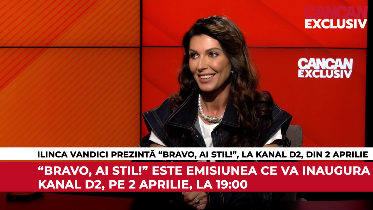 Emisia postului Kanal D2 debutează cu show-ul "Bravo, ai stil!", pe 2 aprilie, de la ora 19:00 (Foto: captură video)