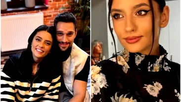 Reacția Oanei Moșneagu când l-a văzut pe Vlad Gherman cu altă femeie. Actrița a filmat tot