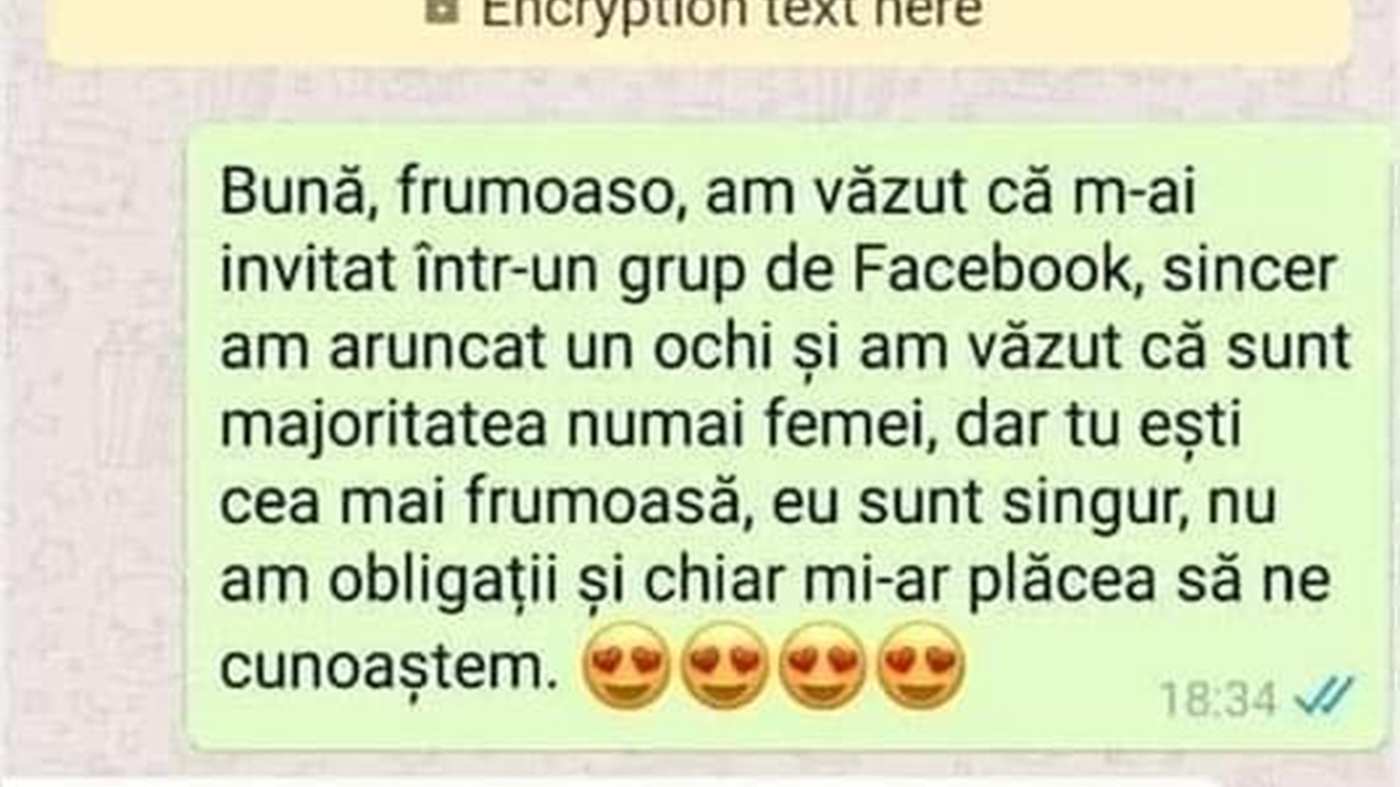 Bancul sfârșitului de săptămână | "Bună, frumoaso, am văzut că m-ai invitat într-un grup pe Facebook"