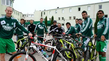 Nicolita a participat la Turul Frantei! Banel a incalecat pe bicicleta ca Harap Alb pe cal